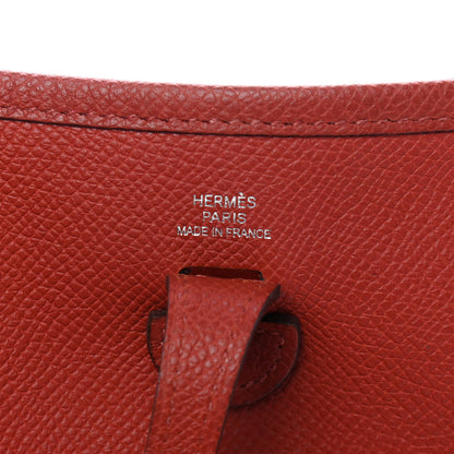 Hermes Epsom Amazone Evelyne TPM Sienna 11 of 17