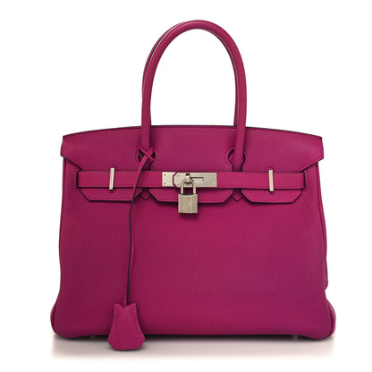 Hermes Togo Birkin 30 Rose Pourpre 1 of 13