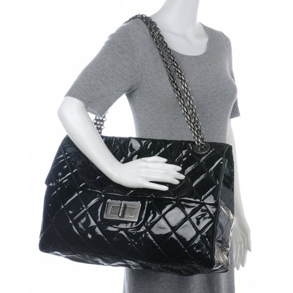 Chanel Vinyl XXL Reissue Flap Black 2 of 8