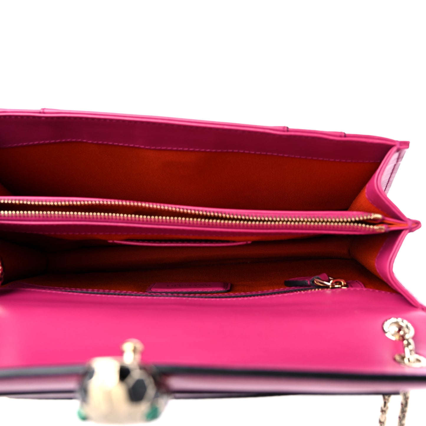 Calfskin Serpenti Forever Shoulder Bag Pink