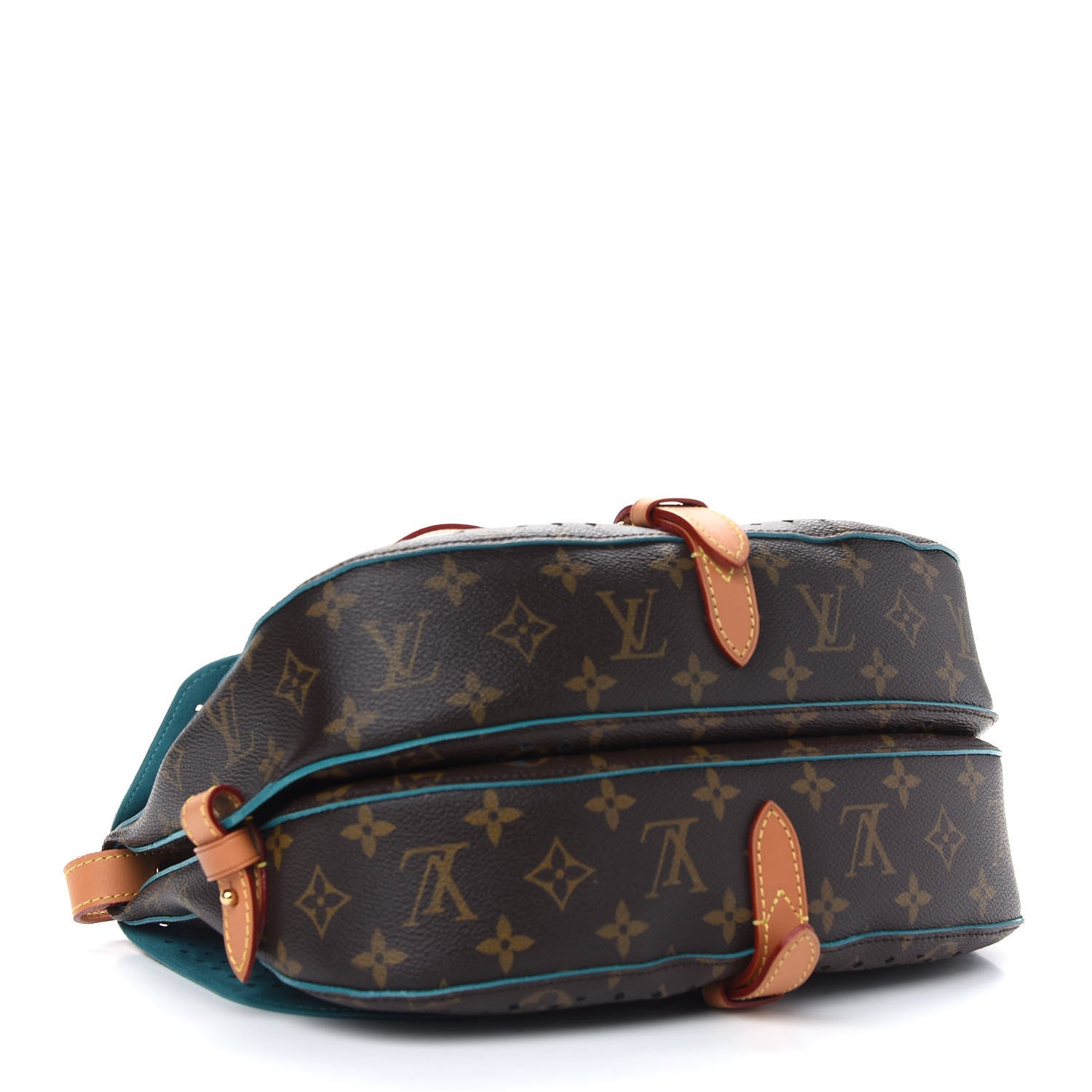 Louis Vuitton Monogram SC Flore Saumur Teal 4 of 9