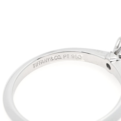 Tiffany Platinum Diamond .34ct Solitaire Engagement Ring 51 5.75 5 of 5