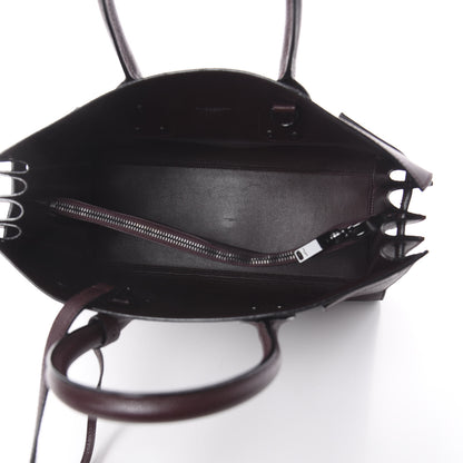 Saint Laurent Calfskin Small Sac De Jour Amarena 4 of 8