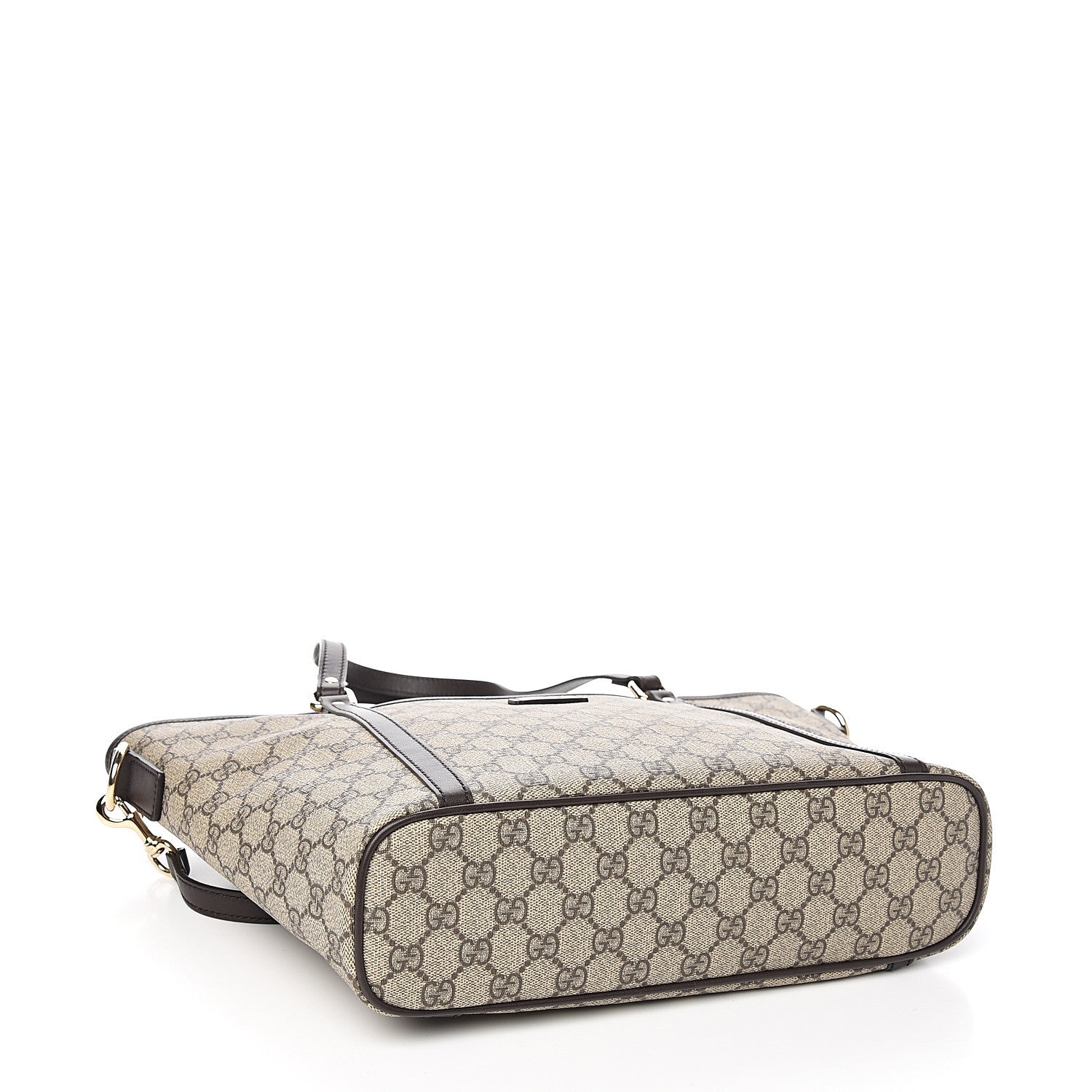 Gucci GG Supreme Monogram Medium Joy Tote Dark Brown 3 of 9