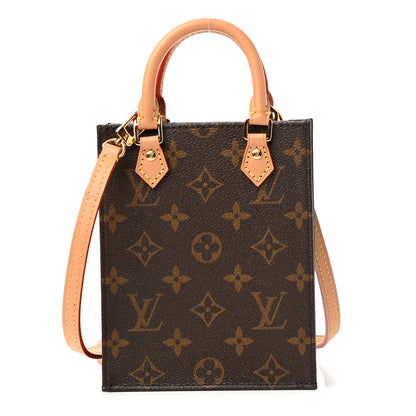 Louis Vuitton Monogram Petit Sac Plat 1 of 9