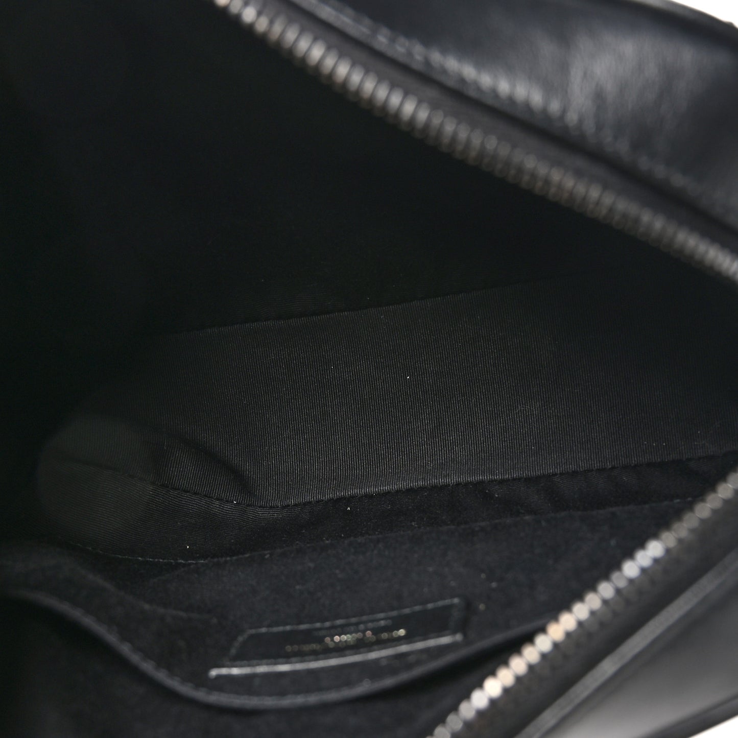 Calfskin Matelasse Monogram Lou Camera Bag Black