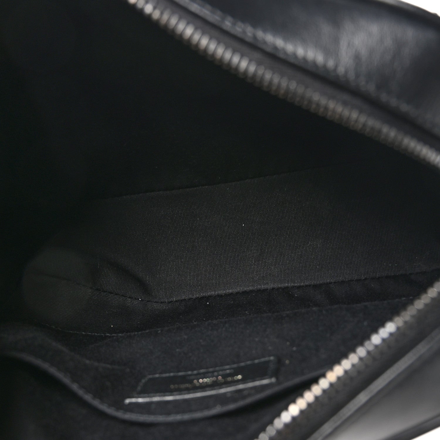Saint Laurent Calfskin Matelasse Monogram Lou Camera Bag Black 5 of 11