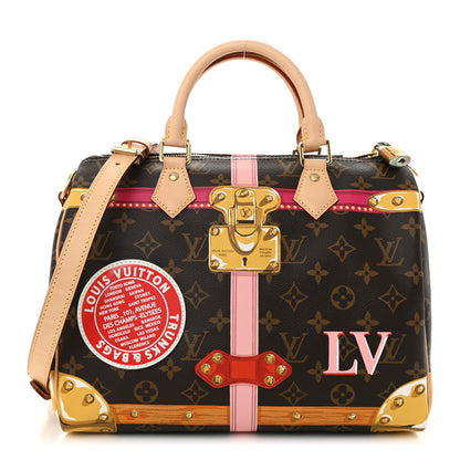 Louis Vuitton Monogram Summer Trunks Speedy Bandouliere 30 1 of 11