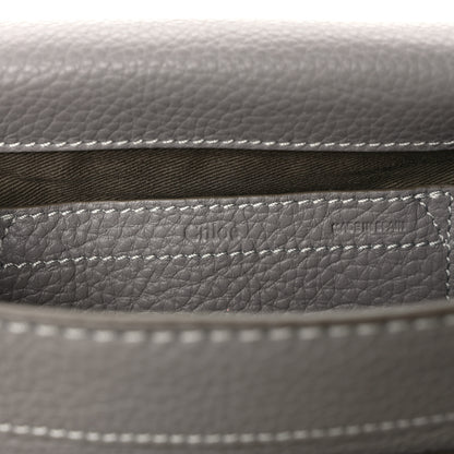 Chloe Calfskin Mini Marcie Round Crossbody Bag Cashmere Grey 6 of 8