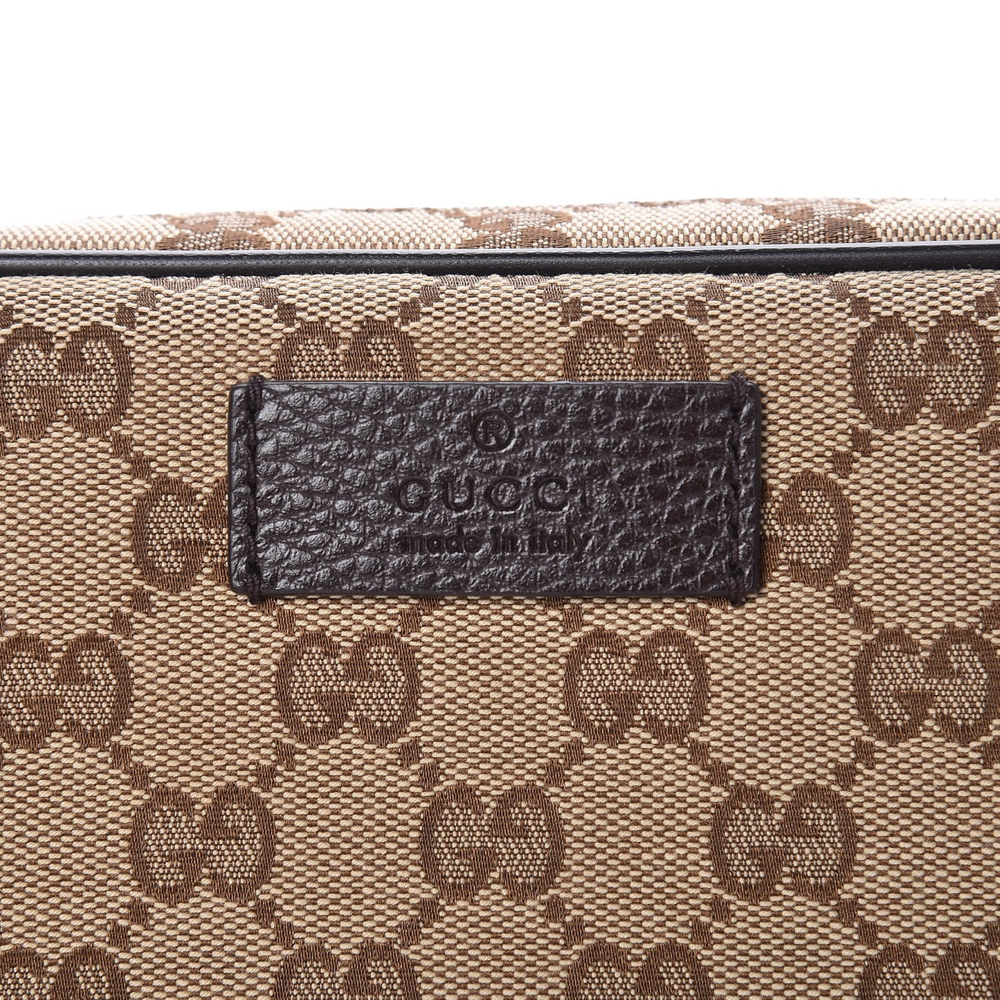 Monogram Belt Bag Dark Brown