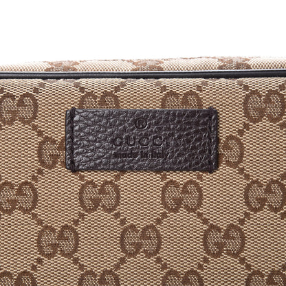 Gucci Monogram Belt Bag Dark Brown 6 of 10