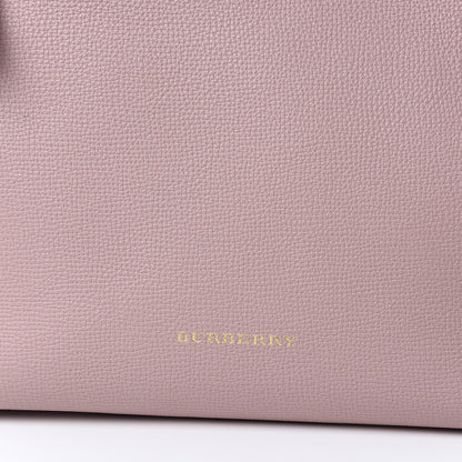 Burberry Grainy Calfskin House Check Small Canterbury Tote Pale Orchid 10 of 12