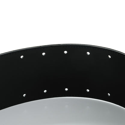 Chanel Patent CC Wide Belt 80 32 Black 5 of 6