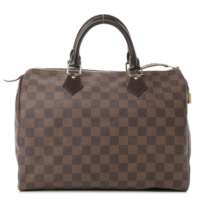 Louis Vuitton Damier Ebene Speedy 30 1 of 17