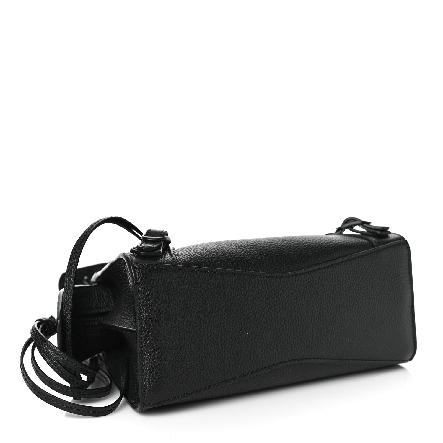 Balenciaga Grained Calfskin Neo Classic Black Hardware Mini City Black 3 of 7