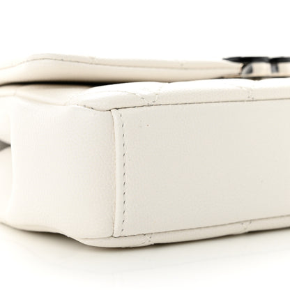 Chanel Caviar Quilted My Everything Small Flap White Black 9 of 12
