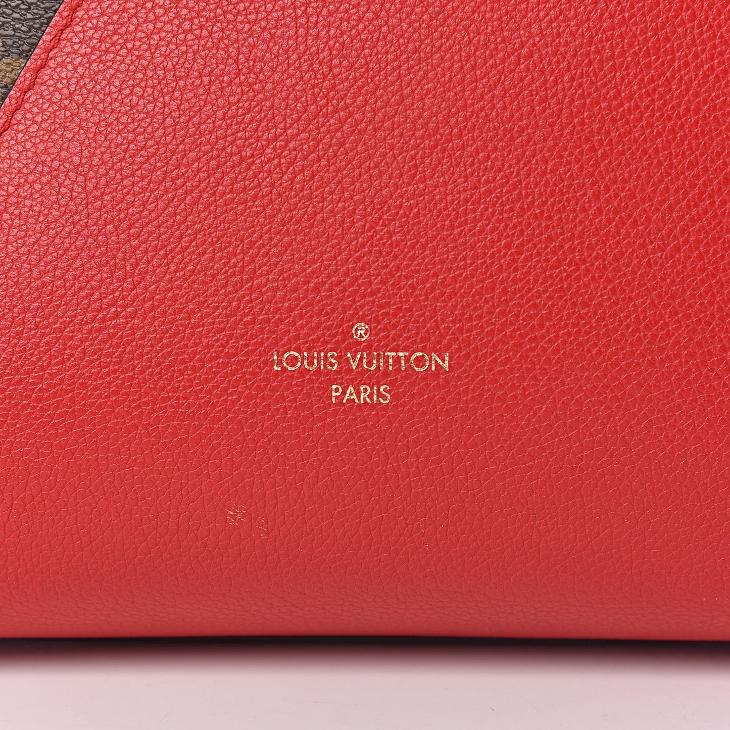 Calfskin Monogram Kimono Tote Cherry