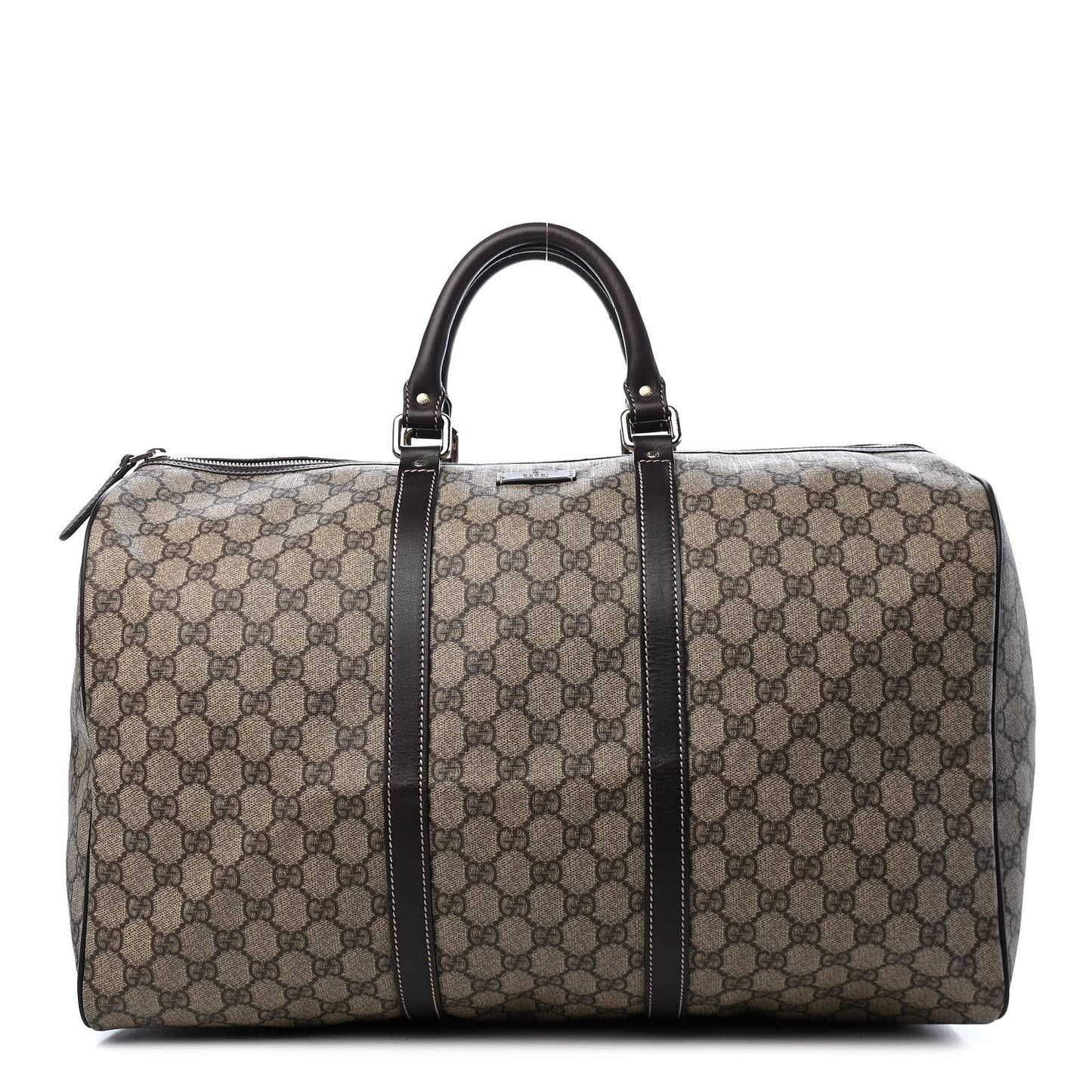 GG Plus Monogram Large Joy Boston Dark Brown