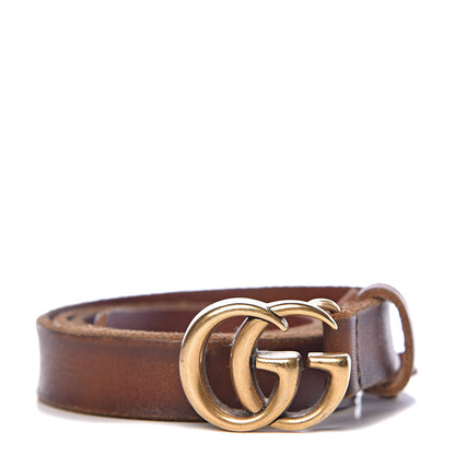 Gucci Faded Calfskin Double G 20mm Belt 75 30 Cuir 1 of 8