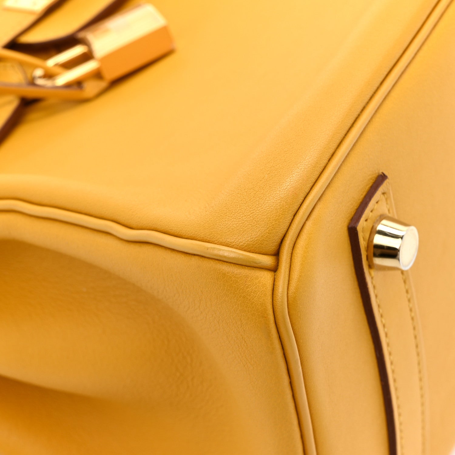 Hermes Swift Birkin 25 Jaune Ambre 16 of 20