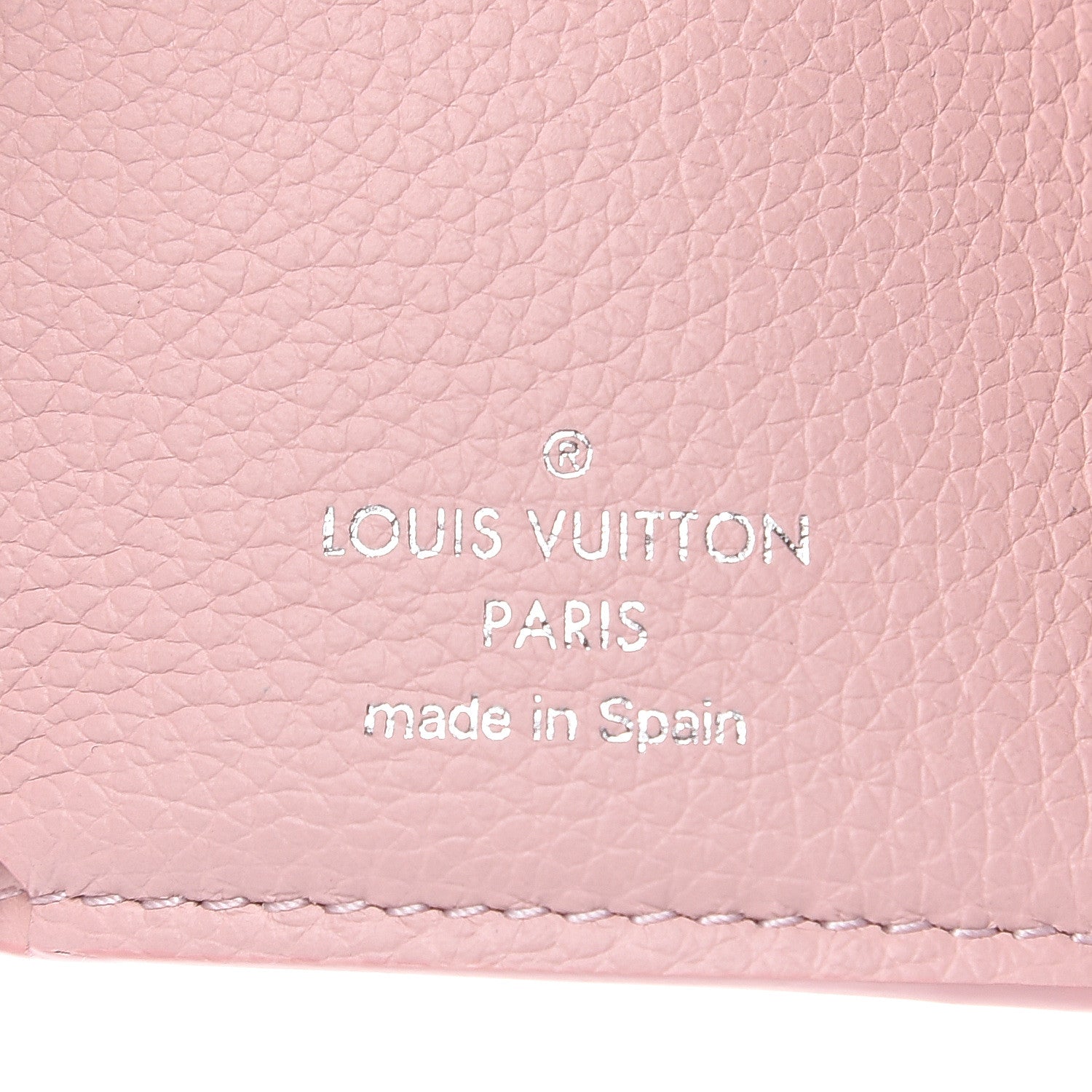 Louis Vuitton Calfskin Lockmini Wallet Rose Ballerine 6 of 7