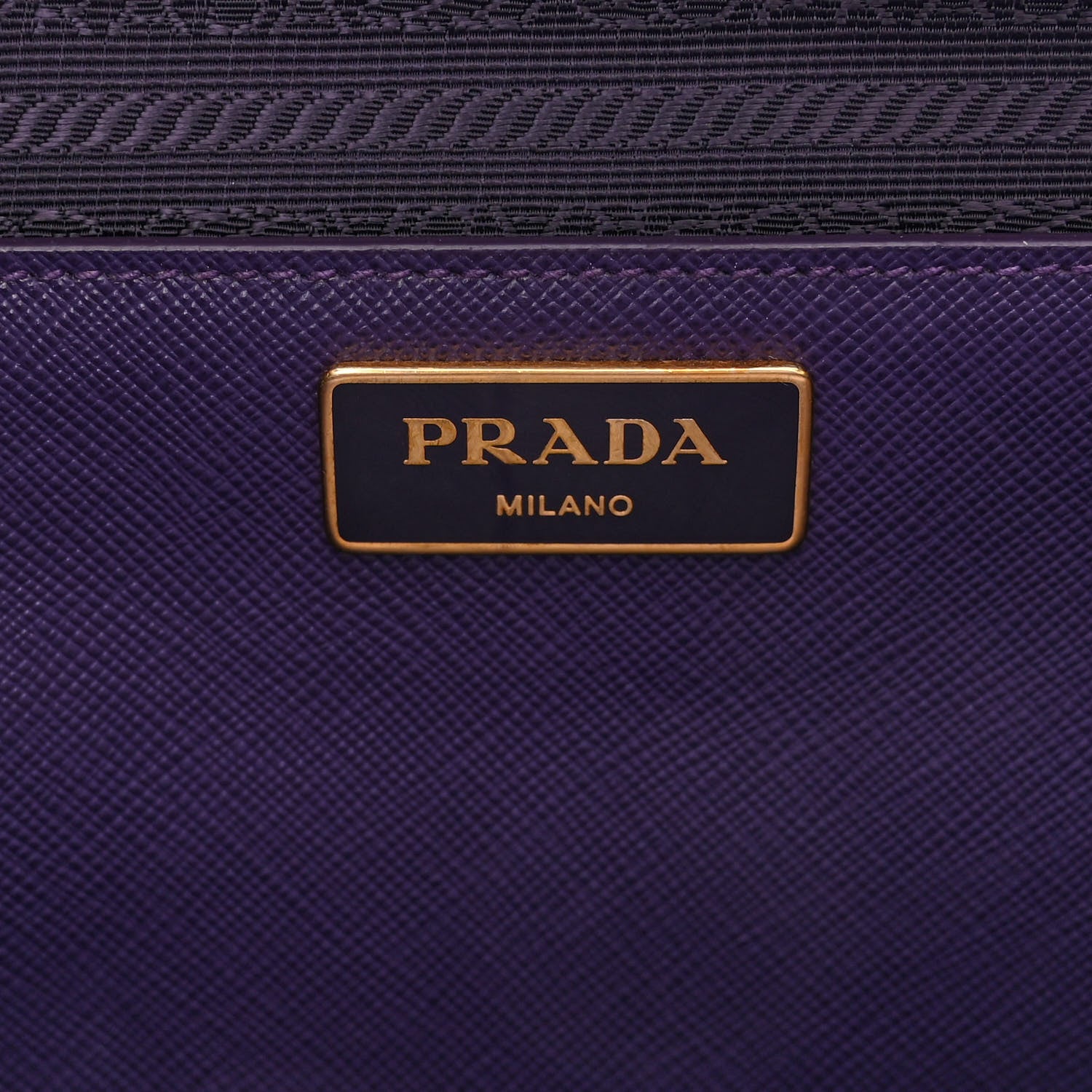 Prada Saffiano Lux Large Galleria Double Zip Tote Uva 6 of 16
