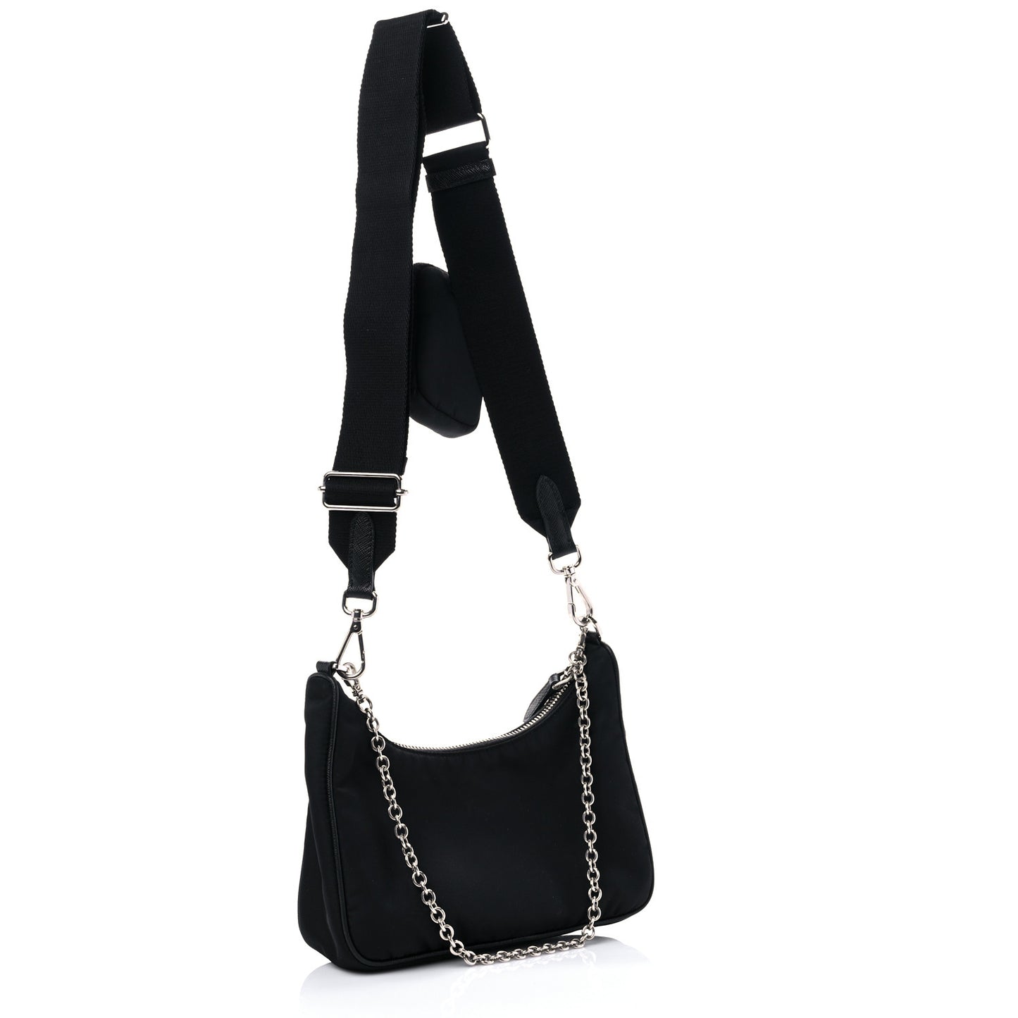 Nylon Re-Edition 2005 Shoulder Bag Black