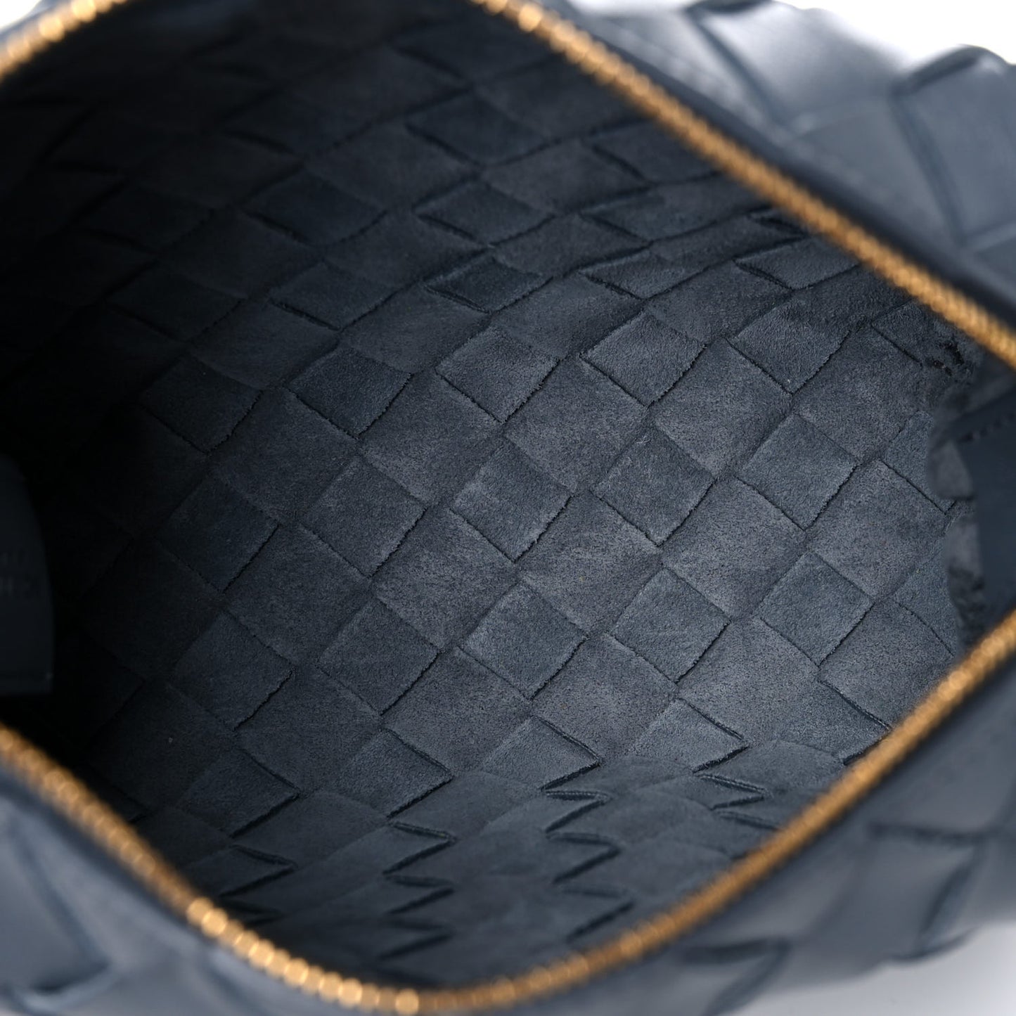 Nappa Intrecciato Mini Loop Camera Bag Thunder