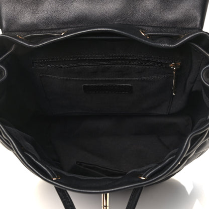 Chanel Calfskin Quilted Small Urban Spirit Backpack Black 4 of 4