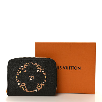Louis Vuitton Monogram Giant Jungle Zippy Coin Purse Black 7 of 7