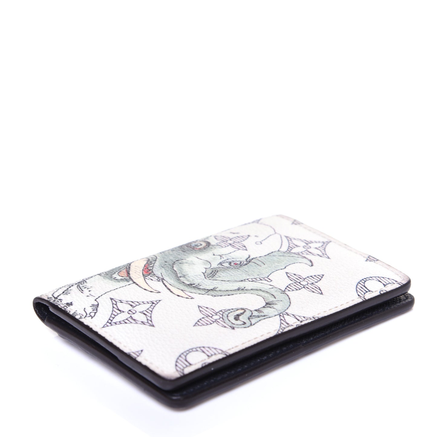 Savane Monogram Chapman Pocket Organizer White