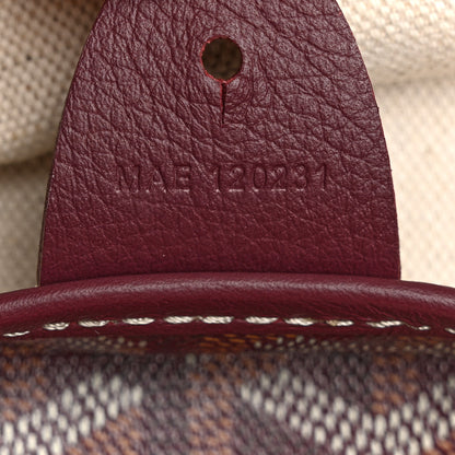 Goyard Goyardine Artois MM Burgundy 7 of 12