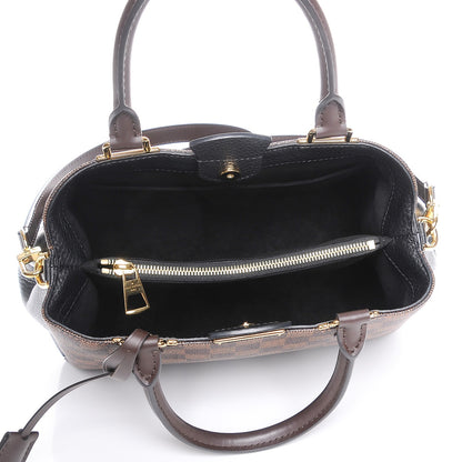 Louis Vuitton Damier Ebene Cuir Taurillon Brittany Black 6 of 9