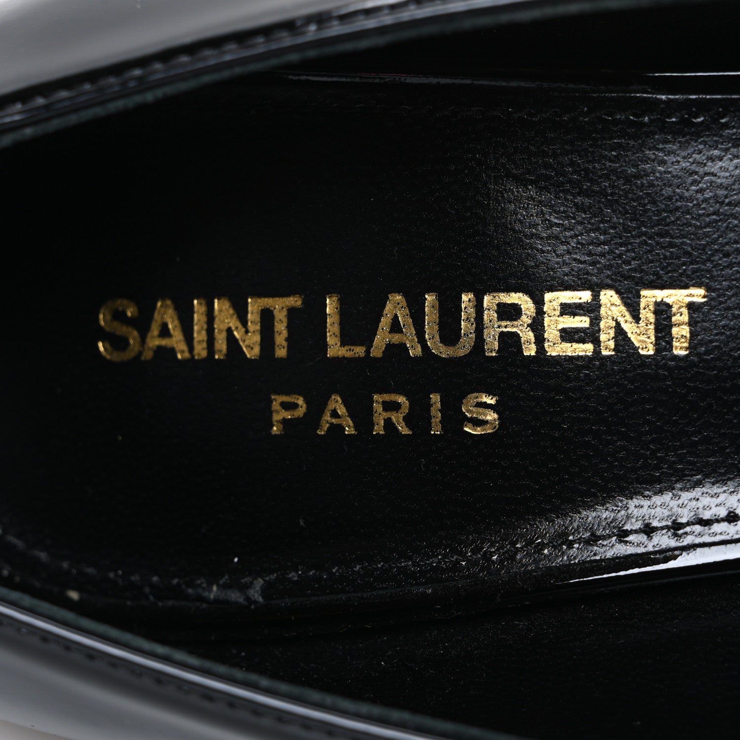 Saint Laurent Patent Opyum 85 Pumps 36 Black 9 of 11