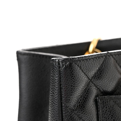 Chanel Caviar Quilted Grand Shopping Tote GST Black 11 of 11