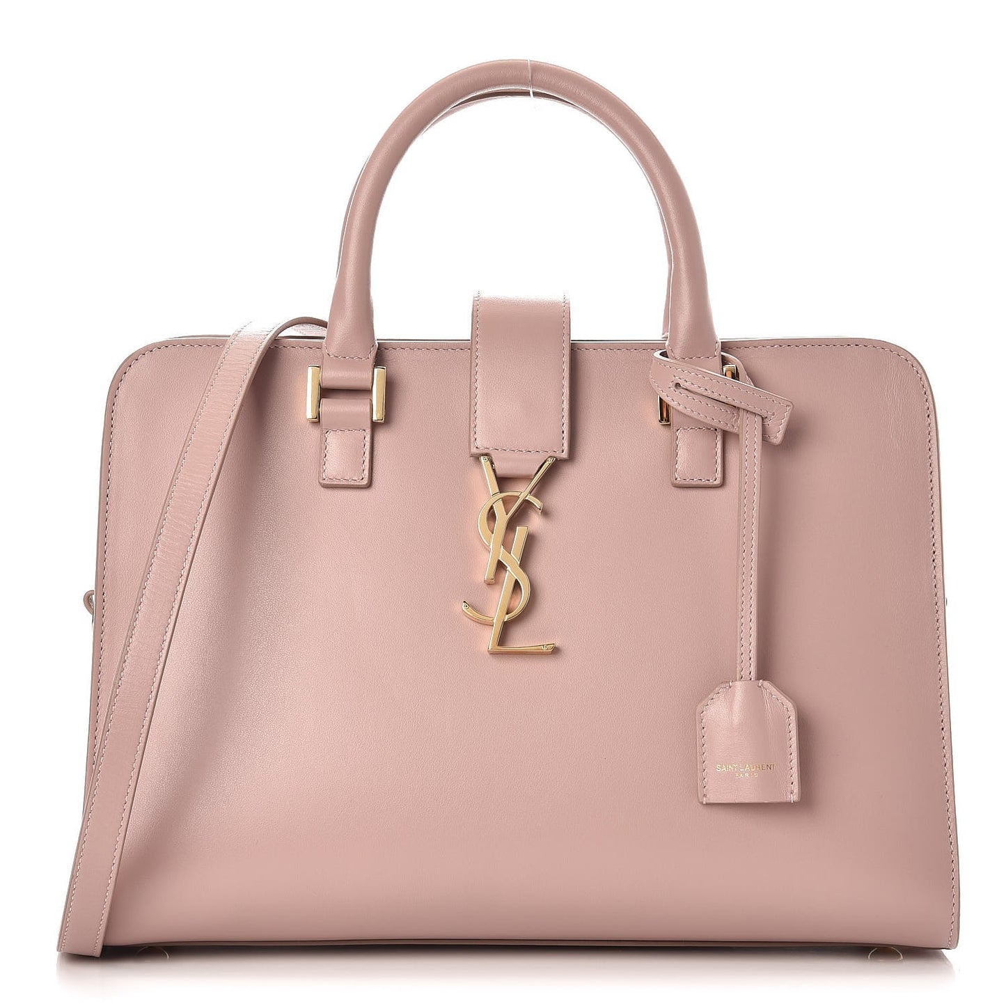 Calfskin Small Monogram Cabas Pink