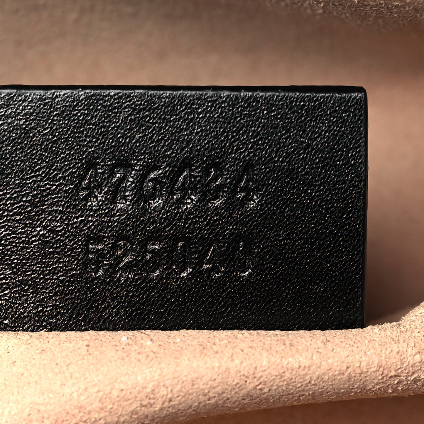 Calfskin Matelasse GG Marmont Belt Bag 85 34 Black