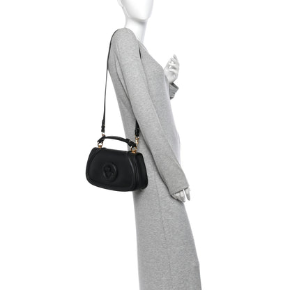 Gucci Roxy Calfskin Medium Blondie Top Handle Bag Black 2 of 10