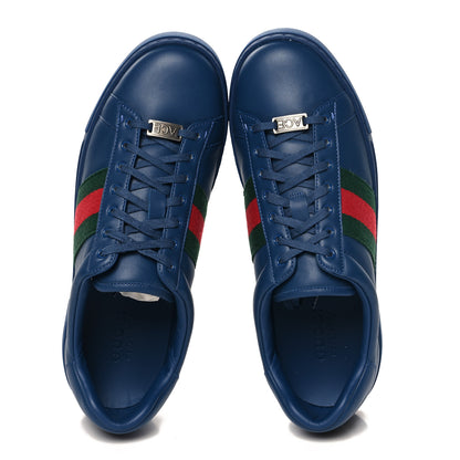 Gucci Ultralight Plume Calfskin Web Mens New Ace Sneakers 9 Royale 2 of 10