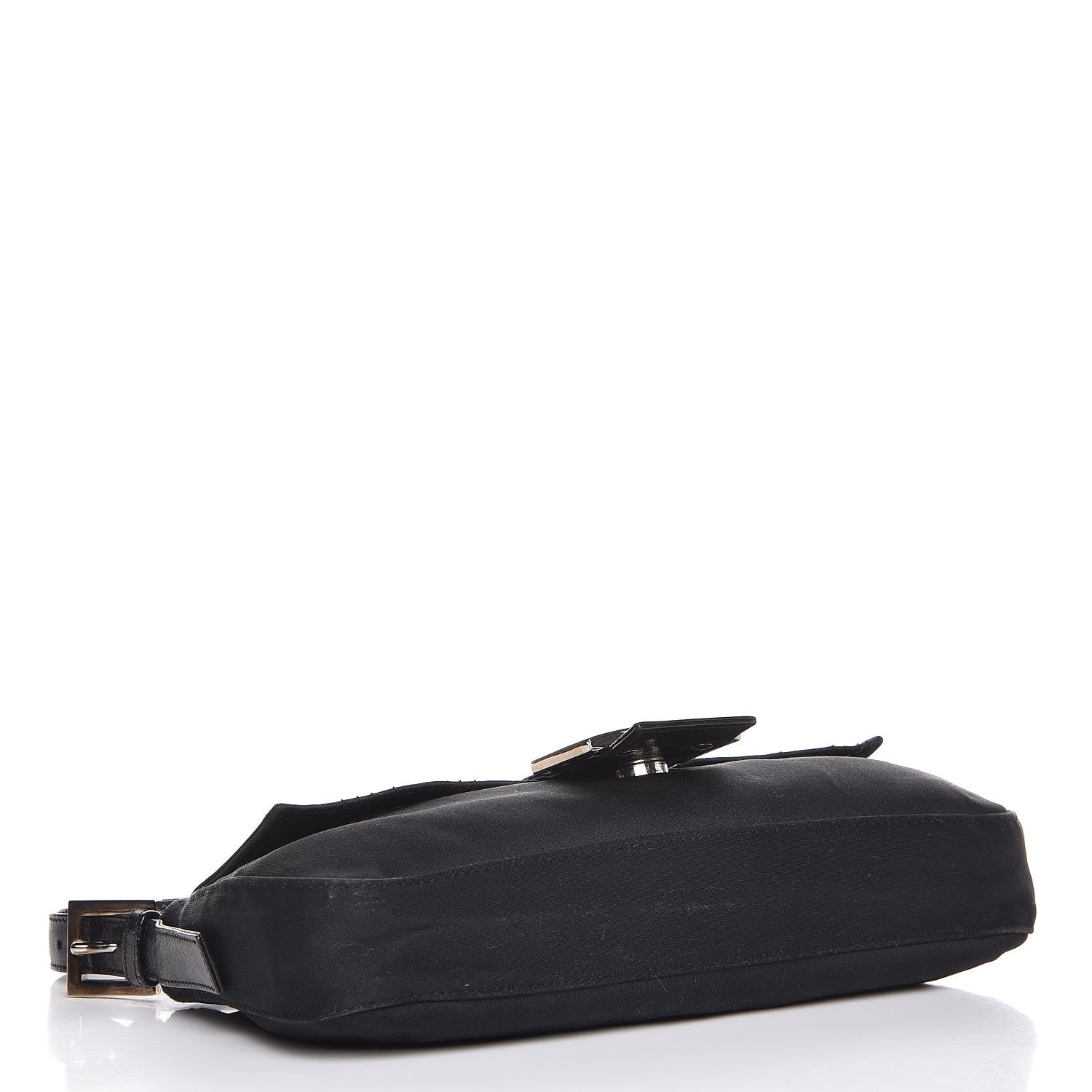 Fendi Satin Baguette Black 4 of 7