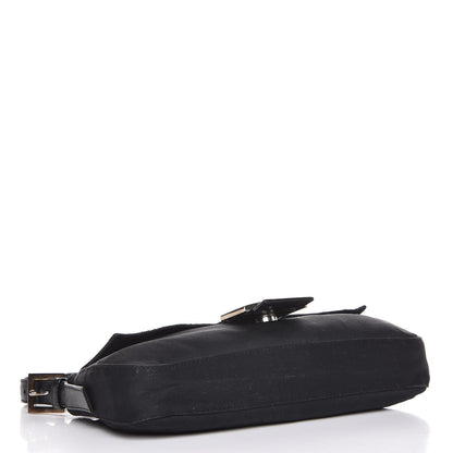 Fendi Satin Baguette Black 4 of 7