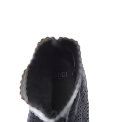 Fendi Stretch Knit Womens Sock Sneakers 37 Black 8 of 9