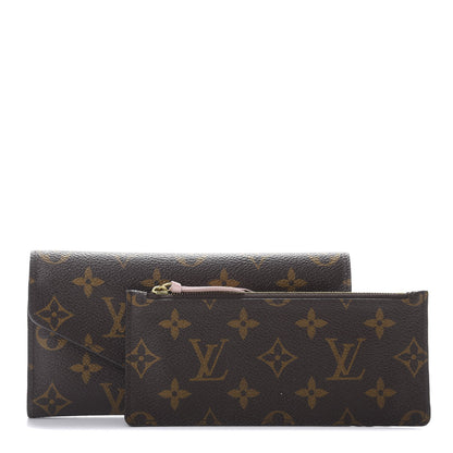 Louis Vuitton Monogram Josephine Wallet Rose Ballerine 1 of 9