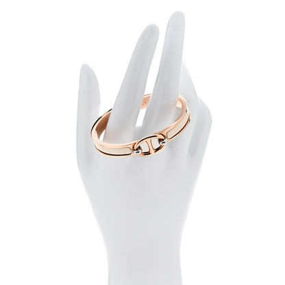 Hermes Enamel Mini Farandole Clic Chaine d'Ancre Bracelet PM Creme 2 of 5