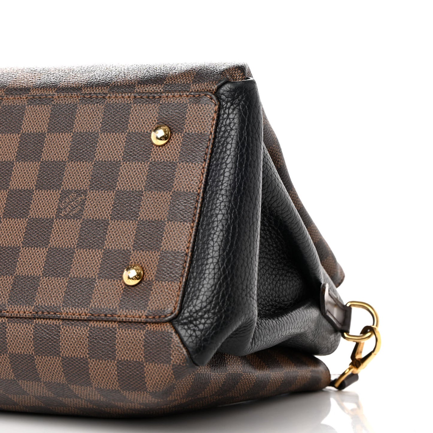 Cuir Taurillon Damier Ebene Normandy Black
