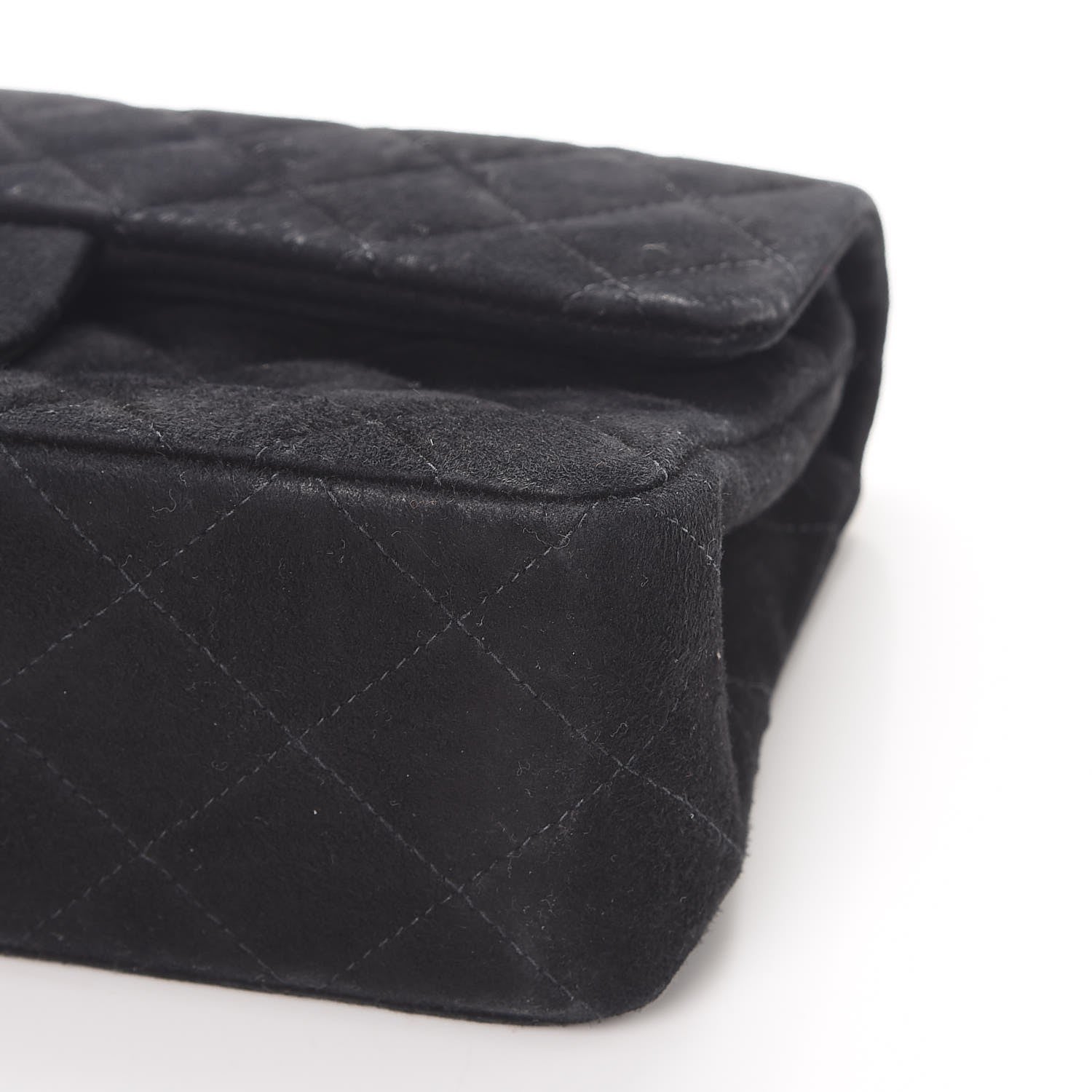 Chanel Suede 2.55 Reissue 225 Flap Black 17 of 17
