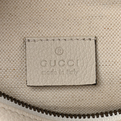 Gucci Grained Calfskin Logo Belt Bag White 6 of 11