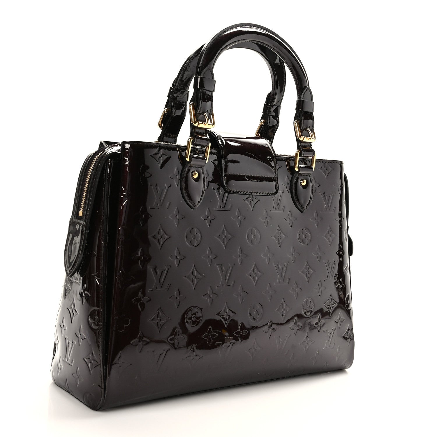 Louis Vuitton Vernis Melrose Avenue Amarante 3 of 9