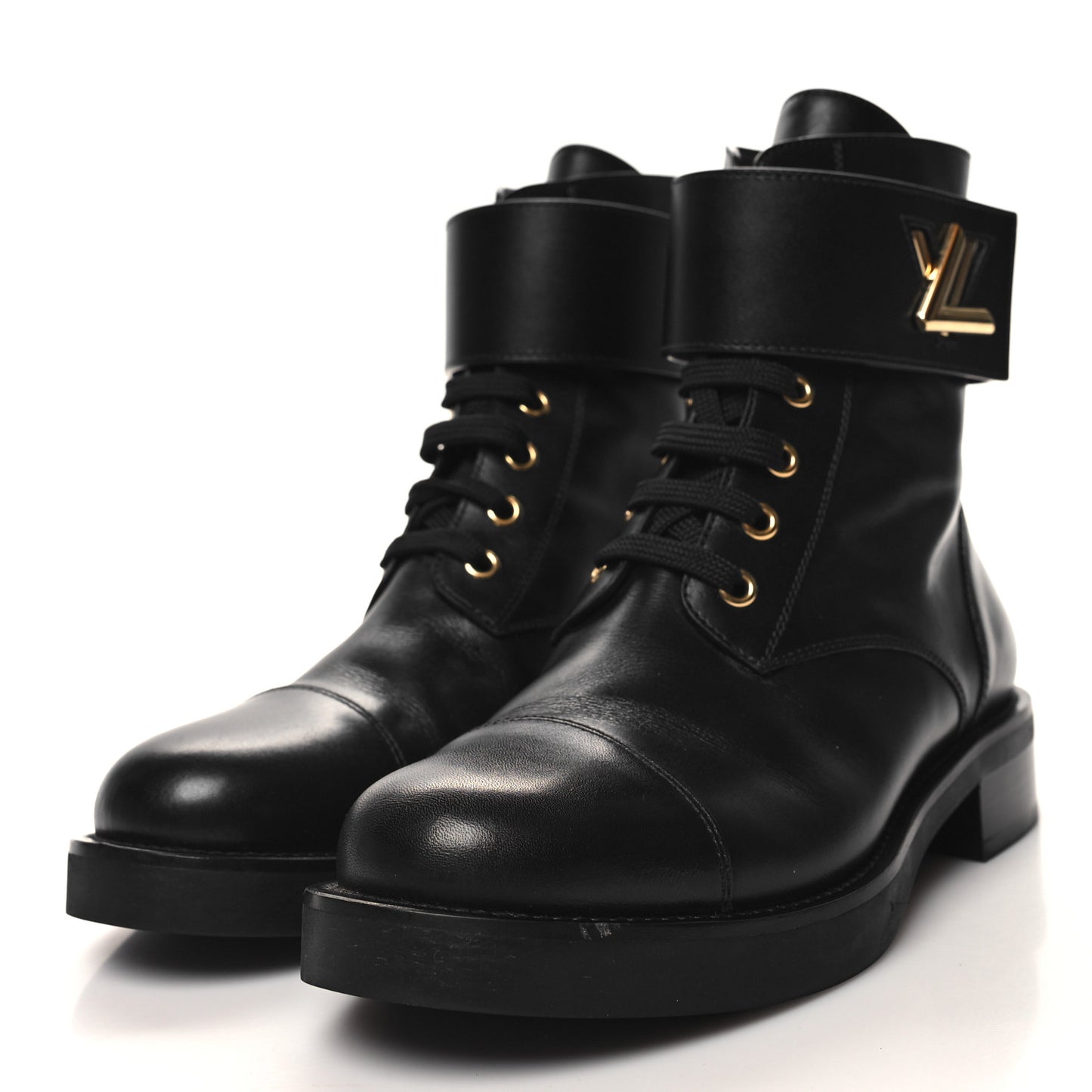 Calfskin Wonderland Ranger Boots 37.5 Black