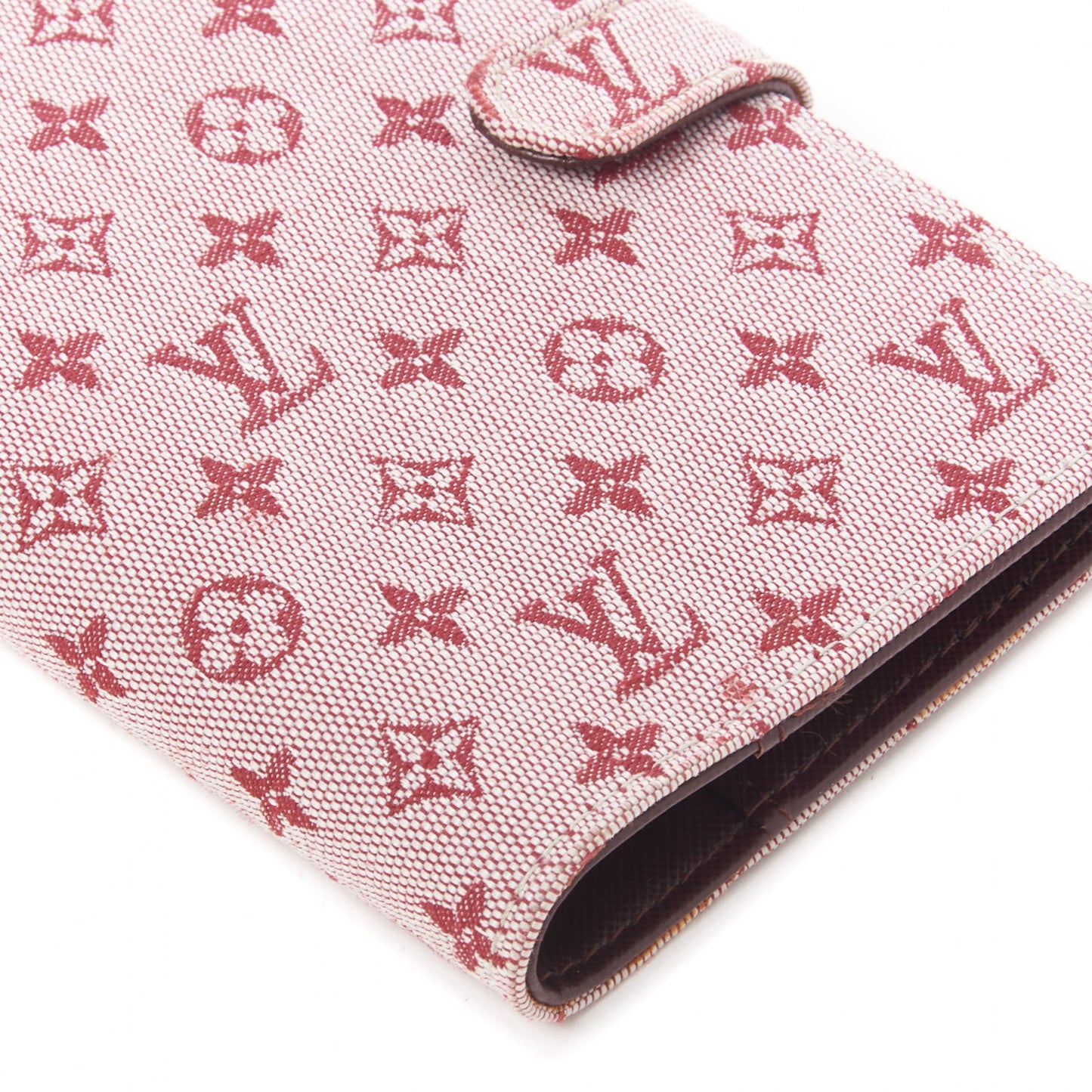 Mini Lin Small Ring Agenda Cover Cherry